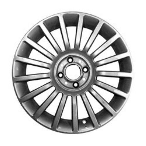 2018-2017 FIAT 500 (FIAT) Aluminium 16" Factory OEM Silver Wheel 96150U20