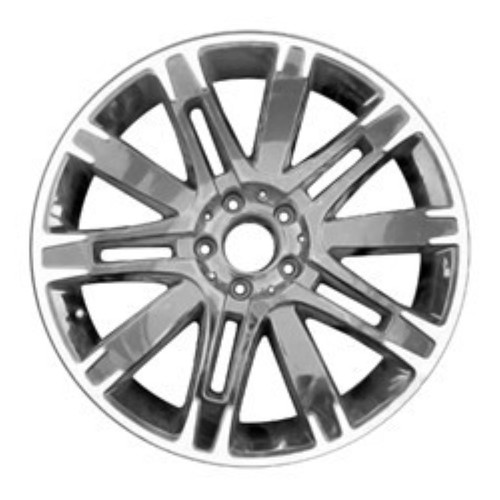 2012-2007 MERCEDES GL550 Aluminium 19" Factory OEM Silver Wheel 98792U10