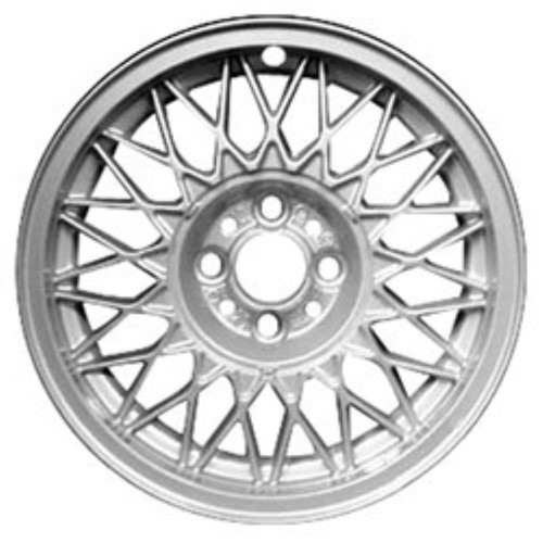 1991-1988 BMW 3 SERIES SEDAN (1977 1999) 15" OEM Silver Wheel 59166U10