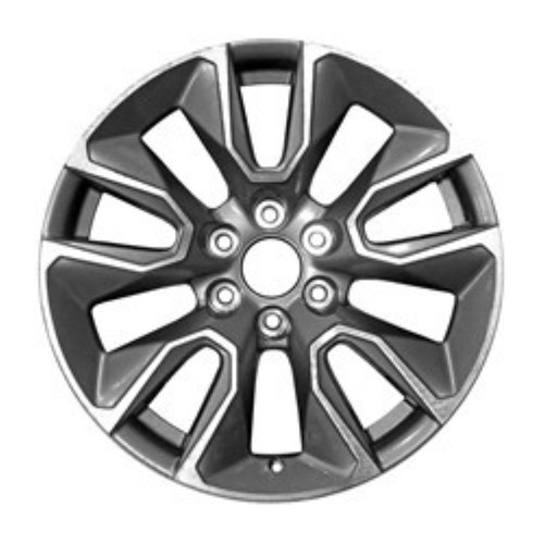 2021-2019 CHEVROLET, GMC SILVERADO 1500 20" OEM Silver Wheel 05916U20