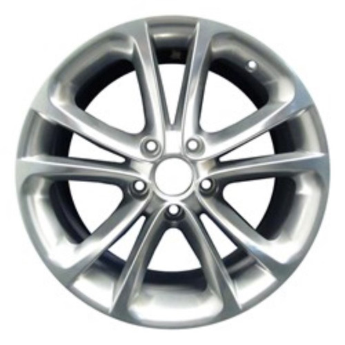 2009-2017 Volkswagen CC Aluminium 17" Factory OEM Silver Wheel 69888U20