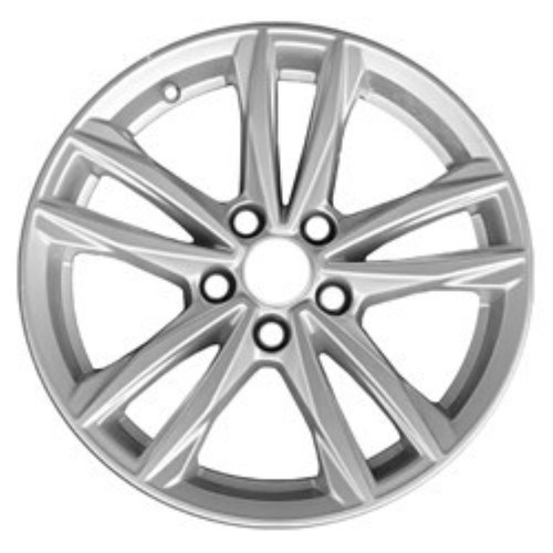 2021-2020 CADILLAC CT4 Aluminium 17" Factory OEM Silver Wheel 96917U20