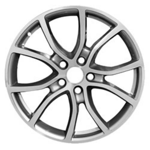 2021-2018 PORSCHE CAYENNE Aluminium 21" Factory OEM Silver Wheel 96294U10