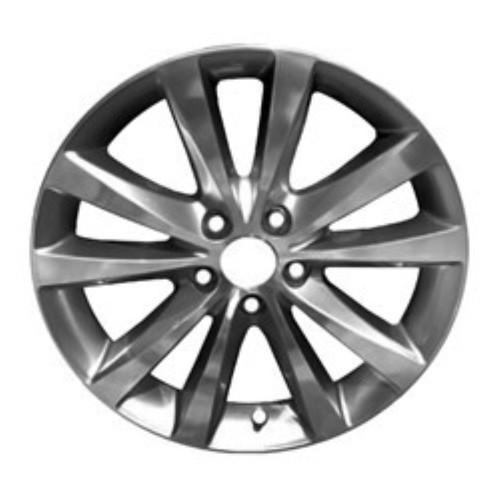 2014 CHRYSLER TOWN AND COUNTRY Aluminium 17" Factory OEM Silver Wheel 02489U90