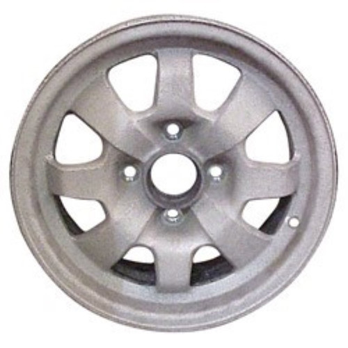 1982-1977 PORSCHE 924 Aluminium 14" Factory OEM Silver Wheel 67144U10