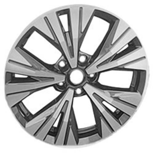 2021 NISSAN ROGUE SPORT Aluminium 18" Factory OEM Charcoal Wheel 96986U30