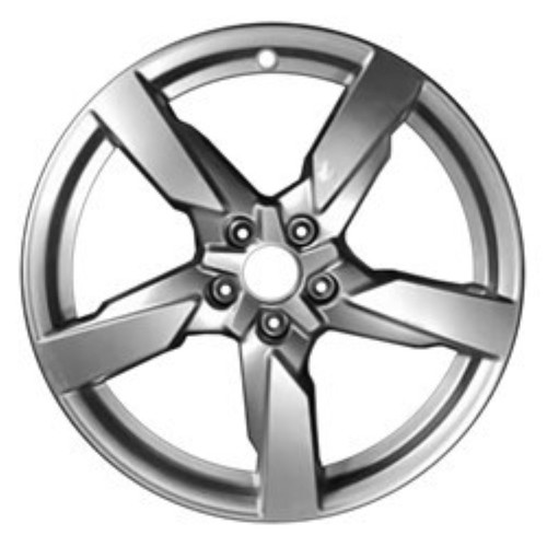 2019-2017 AUDI TT QUATTRO Aluminium 19" Factory OEM Silver Wheel 96978U20