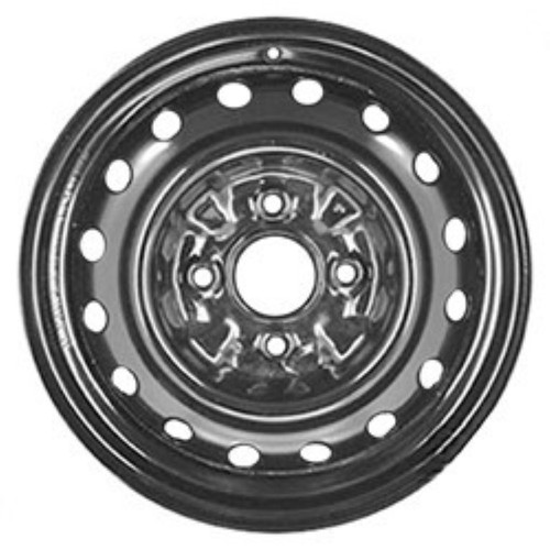 2006-2000 NISSAN SENTRA Steel 14" Factory OEM Black Wheel 62391U45