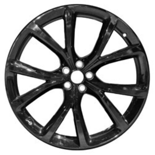 2020-2019 JAGUAR F-PACE Aluminium 22" Factory OEM Black Wheel 60012U45