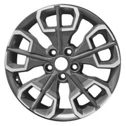 2022 HYUNDAI SANTA CRUZ Aluminium 18" Factory OEM Black Wheel 95231U45