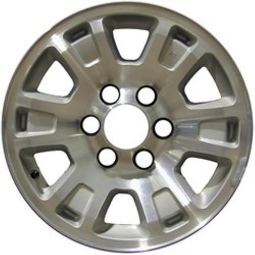 2008-2005 GMC, CHEVROLET XL DENALI 17" OEM Silver Wheel 05222U20