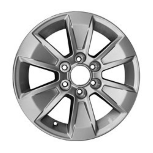 2022-2019 GMC, CHEVROLET SIERRA 1500 17" OEM Silver Wheel 05908U20