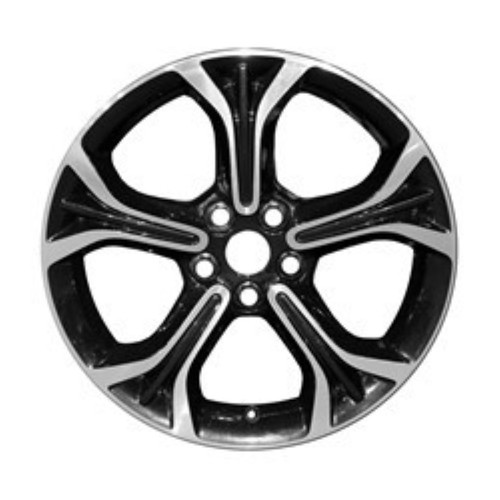 2019 CHEVROLET CRUZE SEDAN Aluminium 17" Factory OEM Black Wheel 05881U45