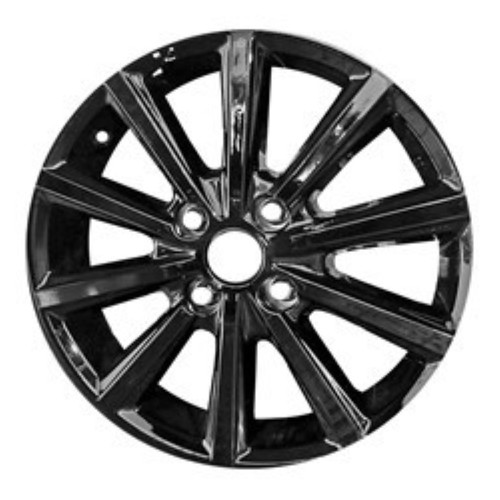 2019 FORD FIESTA SEDAN, FIESTA HATCHBACK 16" OEM Black Wheel 10202U45