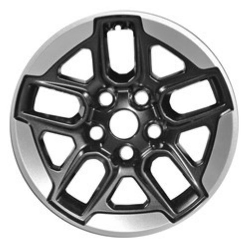 2022-2018 JEEP WRANGLER JL Aluminium 17" Factory OEM Black Wheel 09219U90