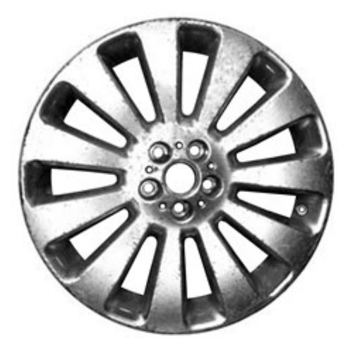 2009 JAGUAR XF Aluminium 19" Factory OEM Silver Wheel 59837U20