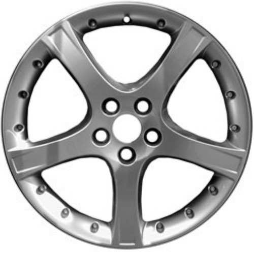 2007-2006 JAGUAR S TYPE Aluminium 18" Factory OEM Silver Wheel 59810U20