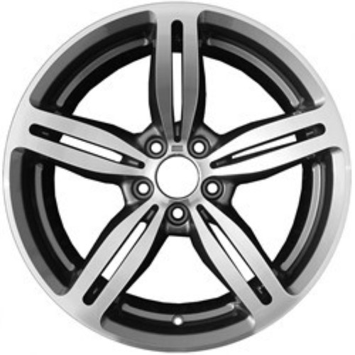 2010-2006 BMW M6 COUPE Aluminium 19" Factory OEM Silver Wheel 59544U90