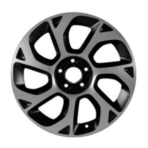 2018-2014 FIAT 500 L (FIAT) Aluminium 16" Factory OEM Black Wheel 61668U45