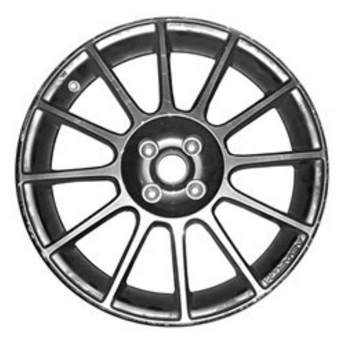 2019-2012 FIAT 500 X (FIAT) Aluminium 17" Factory OEM Silver Wheel 61665U79