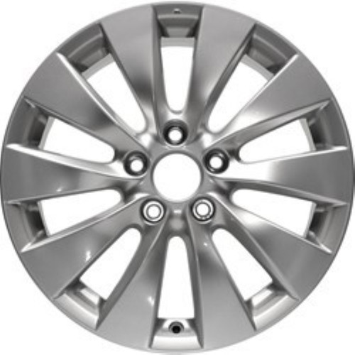 2013-2015 Honda Accord Aluminium 17" Factory OEM Silver Wheel 64047U20