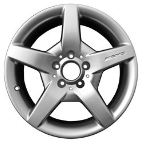 2008-2005 MERCEDES SLK350 Aluminium 17" Factory OEM Silver Wheel 65355U20