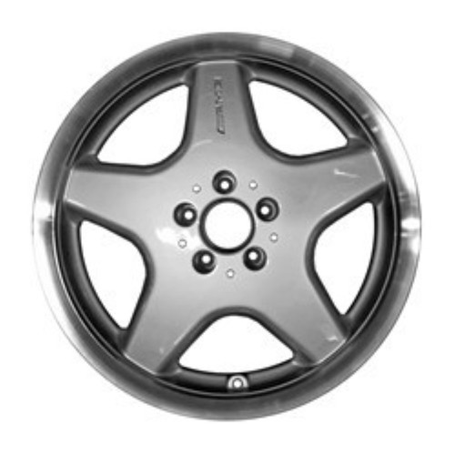 2001-2000 MERCEDES SL500, SL600 Aluminium 18" Factory OEM Silver Wheel 65228U20