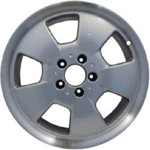 2000-1998 MERCEDES SL600, SL500 Aluminium 17" Factory OEM Silver Wheel 65198U10