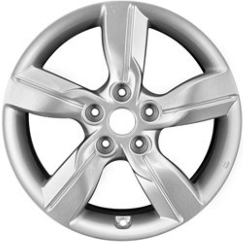 2014-2012 HYUNDAI VELOSTER Aluminium 17" Factory OEM Silver Wheel 70812U20