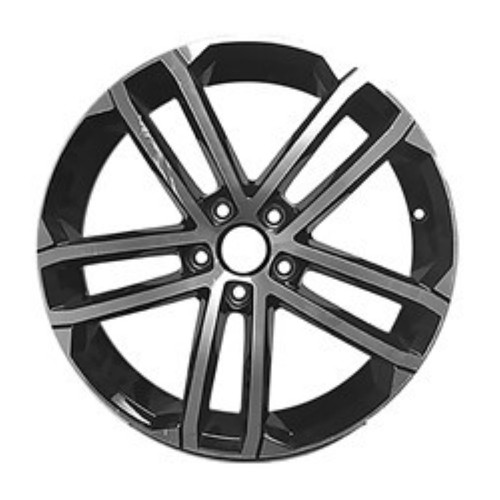 2018-2016 VOLKSWAGEN GTI Aluminium 18" Factory OEM Black Wheel 70016U45