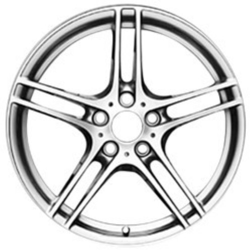 2013-2008 BMW 1 SERIES Aluminium 18" Factory OEM Silver Wheel 71367U10