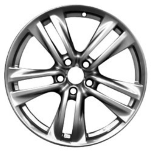 2010-2008 INFINITI M45, M35 Aluminium 19" Factory OEM Silver Wheel 73697U78