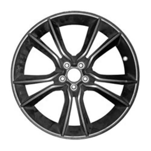 2020-2013 TOYOTA, SCION 86 COUPE, FR-S 18" OEM Black Wheel 75176U45