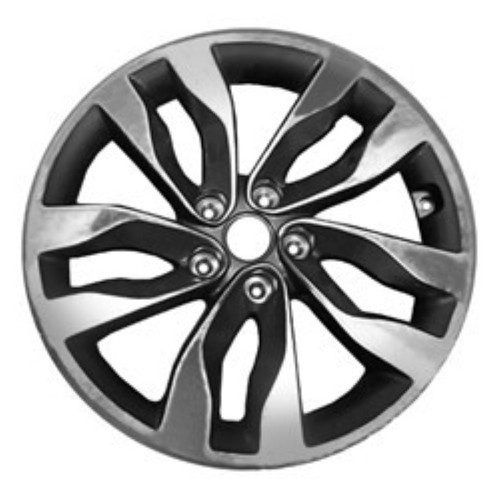 2015-2014 KIA OPTIMA (2014-) Aluminium 18" Factory OEM Charcoal Wheel 74691U35