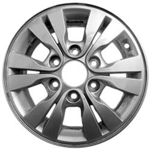 2010-2007 KIA SPORTAGE Aluminium 17" Factory OEM Silver Wheel 74665U20