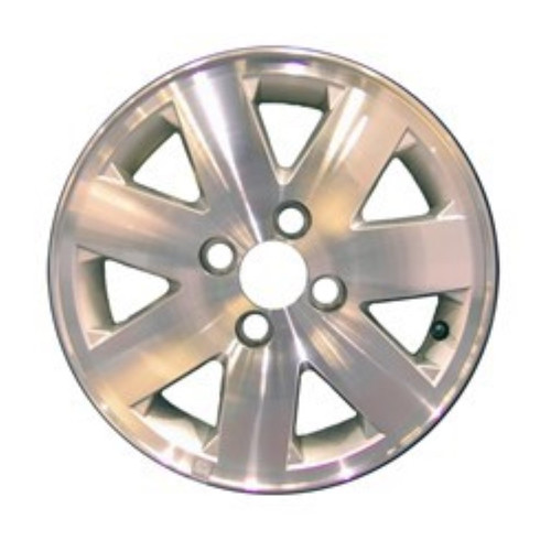 2006-2001 KIA RIO SEDAN Aluminium 14" Factory OEM Silver Wheel 74556U20