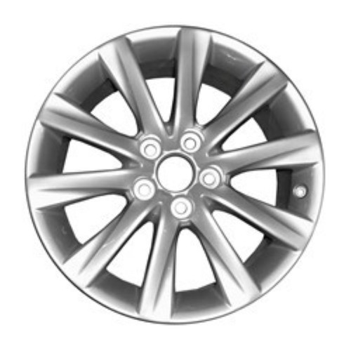 2017-2014 LEXUS IS300 Aluminium 17" Factory OEM Silver Wheel 74287U20