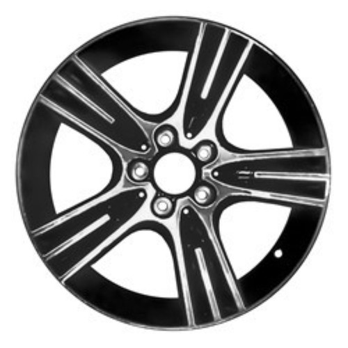 2011 MERCEDES C350, C300 Aluminium 17" Factory OEM Black Wheel 85345U45