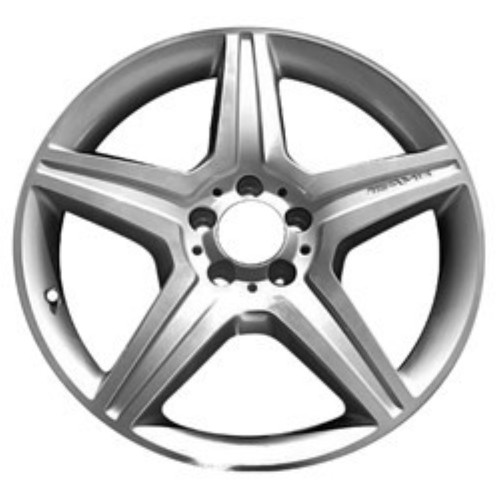 2011-2010 MERCEDES S600 Aluminium 19" Factory OEM Silver Wheel 85118U10