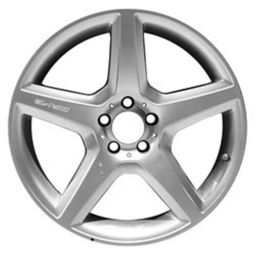 2008 MERCEDES SL55 AMG Aluminium 19" Factory OEM Silver Wheel 85040U78