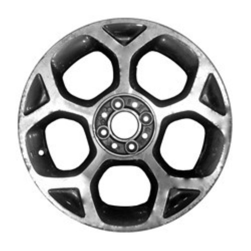 2016 FIAT 500 (FIAT) Aluminium 16" Factory OEM Charcoal Wheel 96011U30