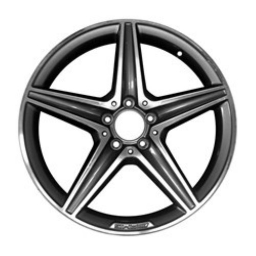 2020-2017 MERCEDES E450 Aluminium 18" Factory OEM Charcoal Wheel 85540U35