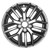 2021 NISSAN ROGUE Aluminium 17" Factory OEM Charcoal Wheel 96998U35