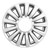 2018-2014 FIAT 500 L (FIAT) Aluminium 16" Factory OEM Silver Wheel 61669U20