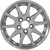 2004-1999 PORSCHE 911 Aluminium 18" Factory OEM Silver Wheel 67247U10