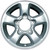 2002-1998 TOYOTA LAND CRUISER Aluminium 16" Factory OEM Silver Wheel 69380U78