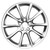 2019-2011 BMW 5 SERIES (2011-) Aluminium 20" Factory OEM Silver Wheel 71423U20