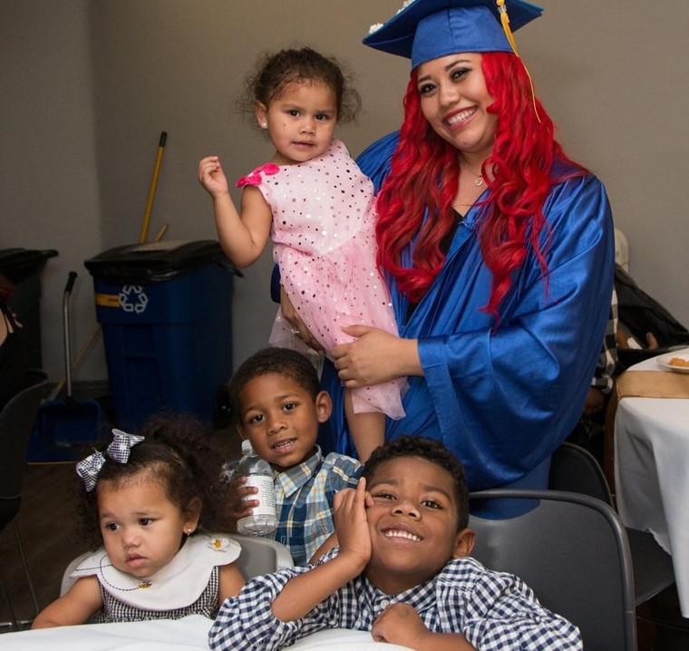 Hope Gardens/Union Rescue Mission: Meals and Shelter for a Day for a Family of Four