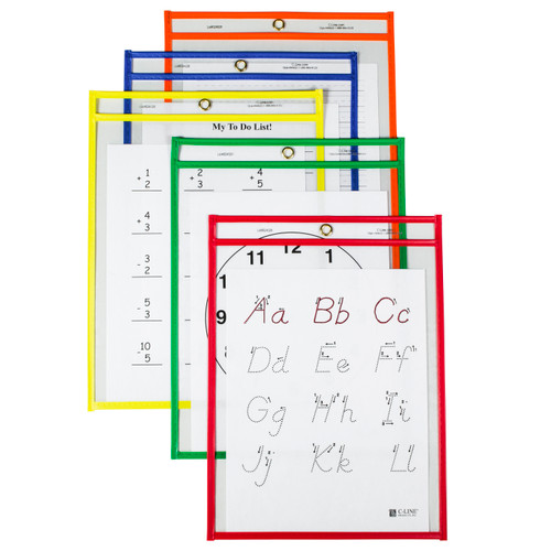 Reusable Dry Erase Pocket (25 Box)