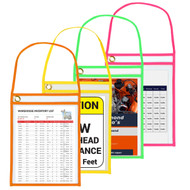 Hanging  Shop Ticket Holders:  Neon Colors (#25/Box)